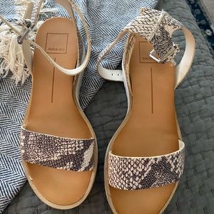 NWT dolce vita platform sandals